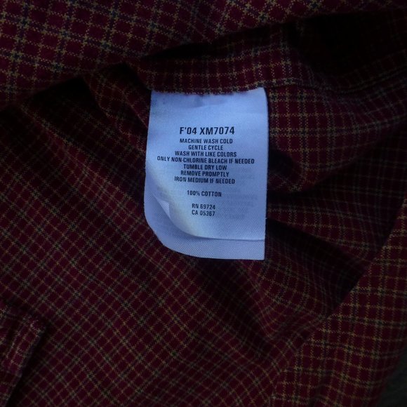 Columbia long sleeve button down flannel L - Picture 5 of 6